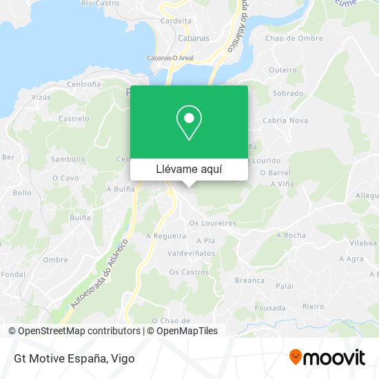 Mapa Gt Motive España