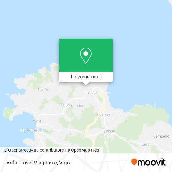 Mapa Vefa Travel Viagens e