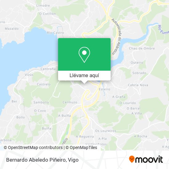Mapa Bernardo Abeledo Piñeiro