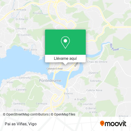 Mapa Pai as Viñas