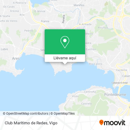 Mapa Club Marítimo de Redes