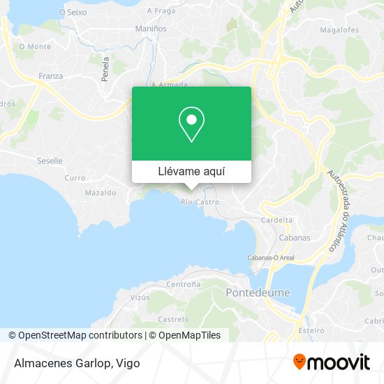 Mapa Almacenes Garlop