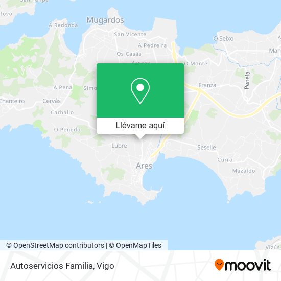 Mapa Autoservicios Familia