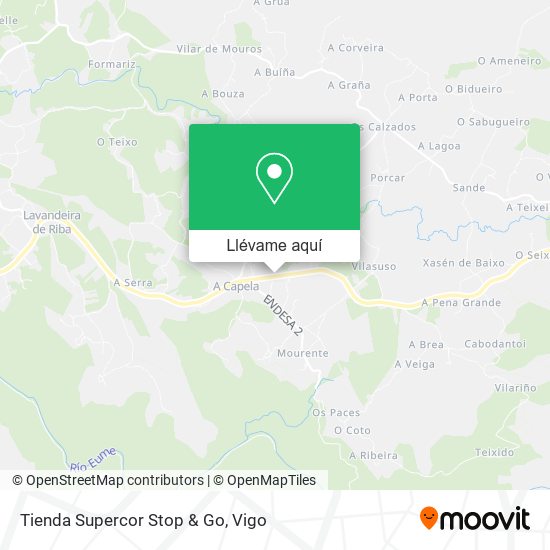 Mapa Tienda Supercor Stop & Go