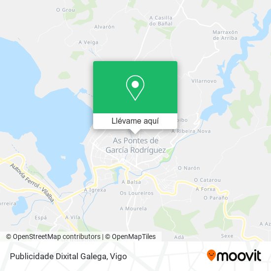 Mapa Publicidade Dixital Galega