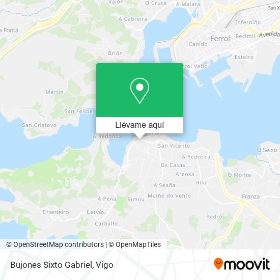 Mapa Bujones Sixto Gabriel