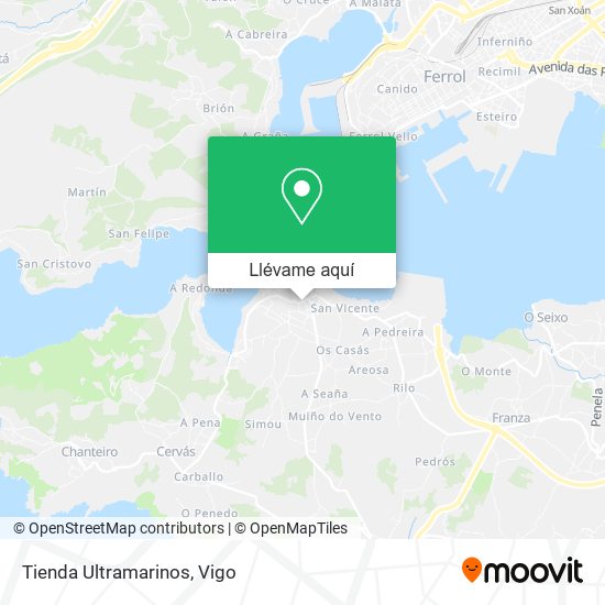 Mapa Tienda Ultramarinos