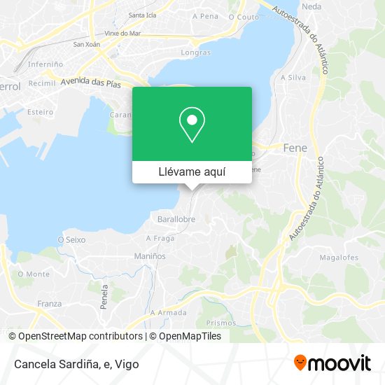 Mapa Cancela Sardiña, e