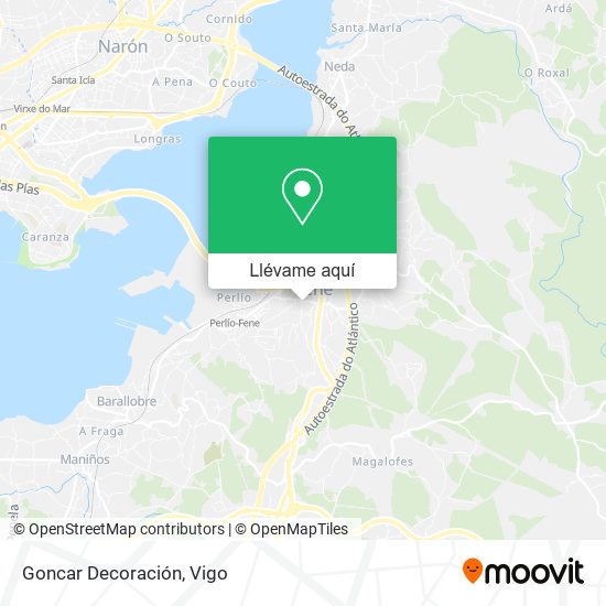 Mapa Goncar Decoración
