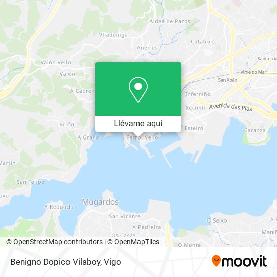 Mapa Benigno Dopico Vilaboy