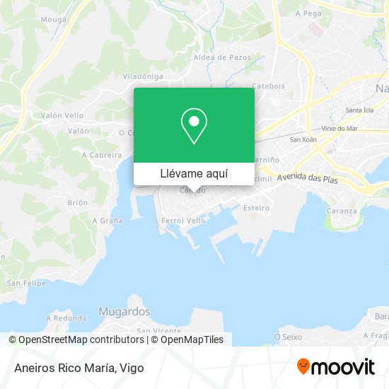 Mapa Aneiros Rico María