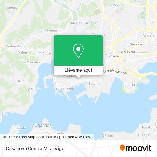 Mapa Casanova Ceniza M. J