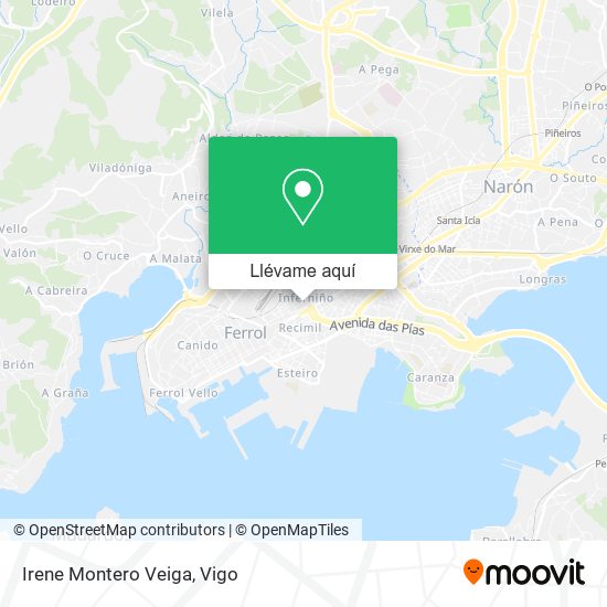 Mapa Irene Montero Veiga