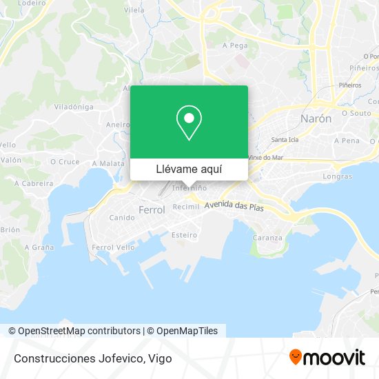 Mapa Construcciones Jofevico