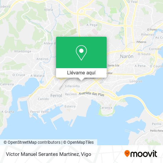 Mapa Víctor Manuel Serantes Martínez
