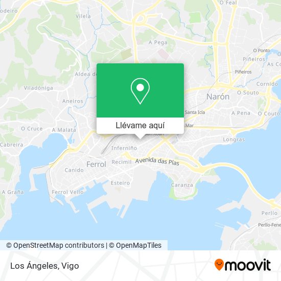 Mapa Los Ángeles