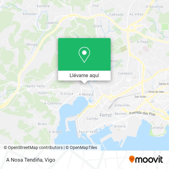 Mapa A Nosa Tendiña