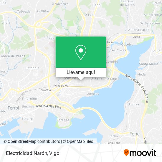 Mapa Electricidad Narón