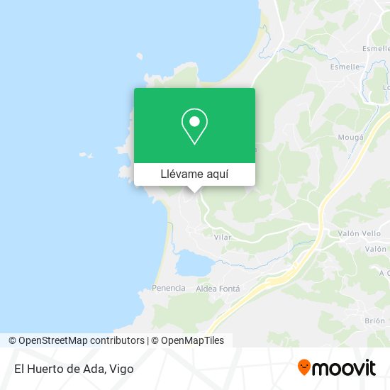 Mapa El Huerto de Ada