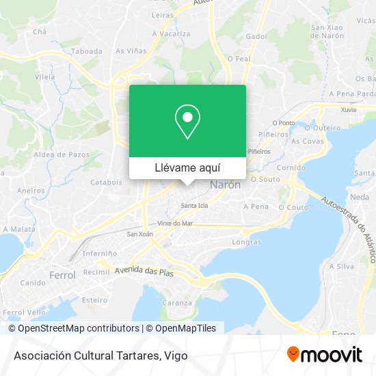 Mapa Asociación Cultural Tartares