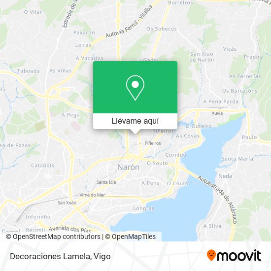 Mapa Decoraciones Lamela
