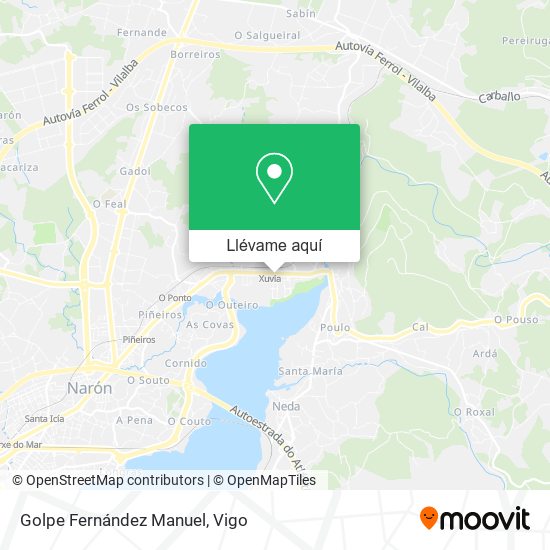 Mapa Golpe Fernández Manuel