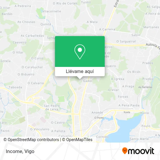 Mapa Income