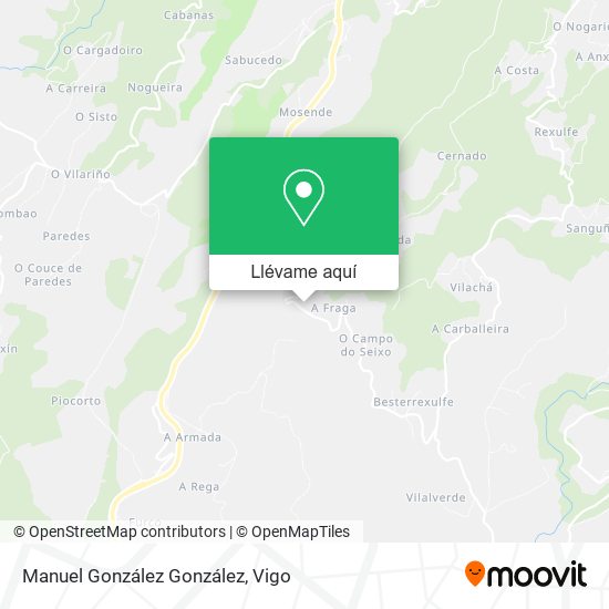 Mapa Manuel González González