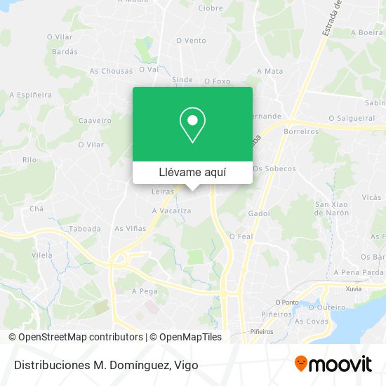 Mapa Distribuciones M. Domínguez