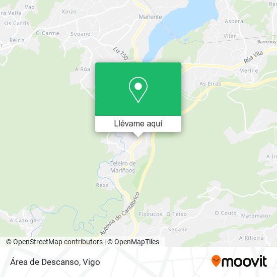 Mapa Área de Descanso