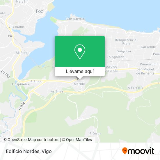 Mapa Edificio Nordés