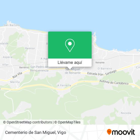 Mapa Cementerio de San Miguel