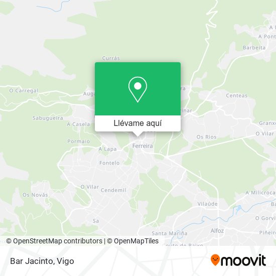 Mapa Bar Jacinto