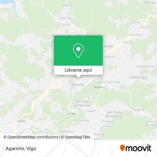 Mapa Agarimo