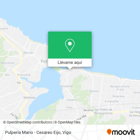 Mapa Pulpería Mario - Cesáreo Eijo