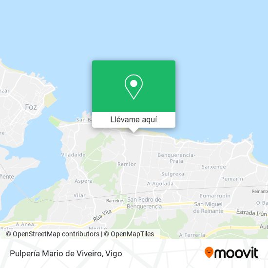 Mapa Pulpería Mario de Viveiro