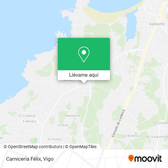 Mapa Carniceria Félix