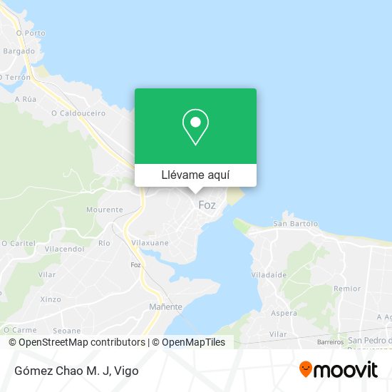 Mapa Gómez Chao M. J