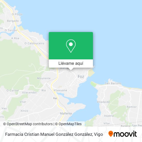Mapa Farmacia Cristian Manuel González González