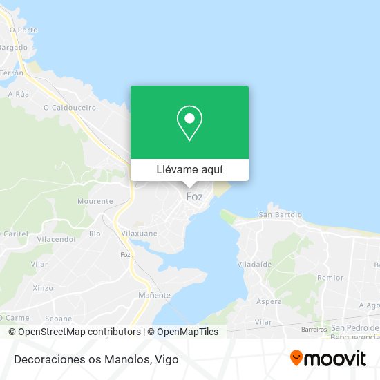 Mapa Decoraciones os Manolos