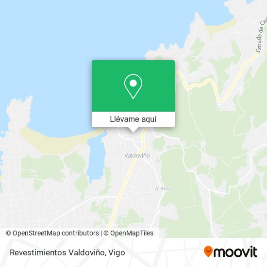 Mapa Revestimientos Valdoviño