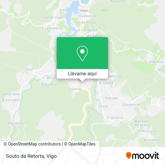 Mapa Souto da Retorta