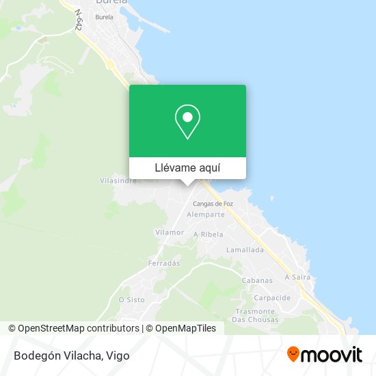 Mapa Bodegón Vilacha