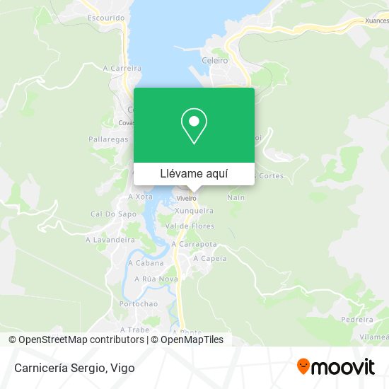 Mapa Carnicería Sergio