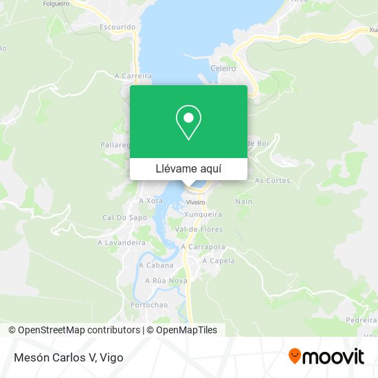 Mapa Mesón Carlos V
