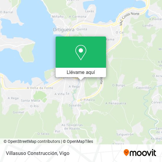 Mapa Villasuso Construcción