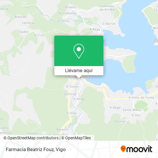 Mapa Farmacia Beatriz Fouz