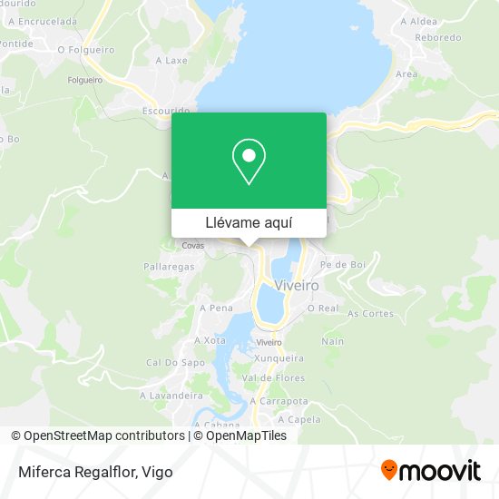 Mapa Miferca Regalflor