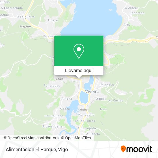 Mapa Alimentación El Parque