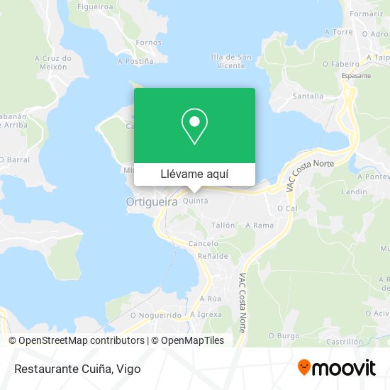 Mapa Restaurante Cuiña